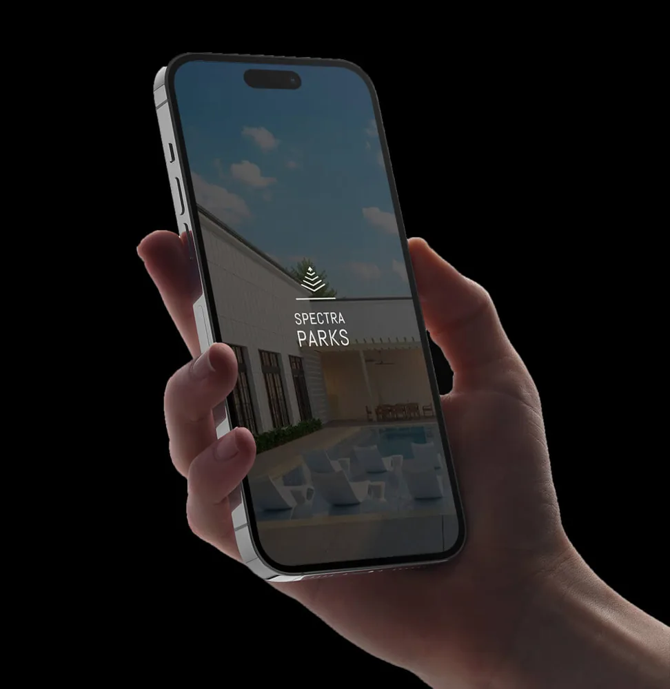 Spectra Parks branded resident app