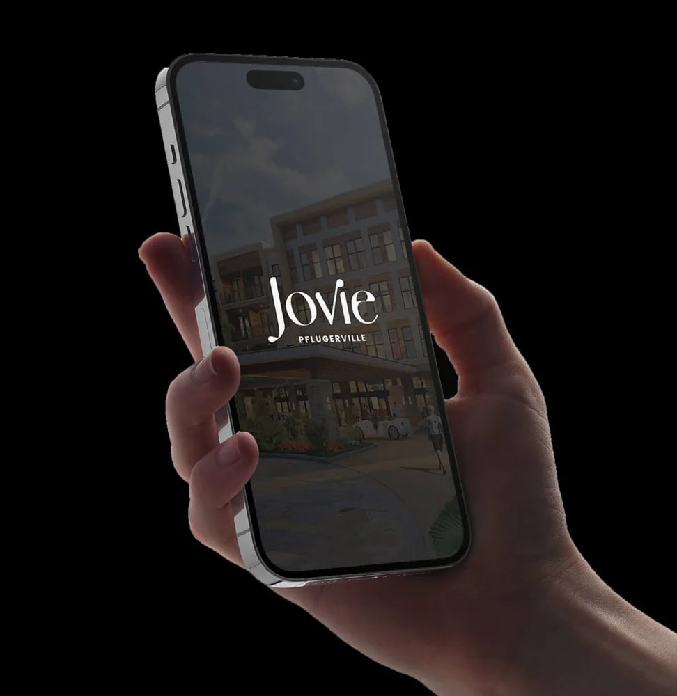 Jovie branded resident app