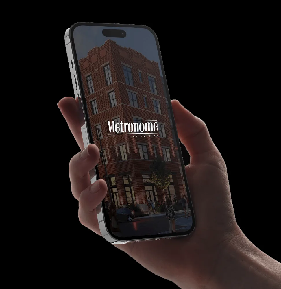 Metronome at MidCity branded resident app