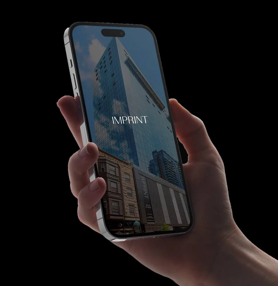 Imprint branded resident app