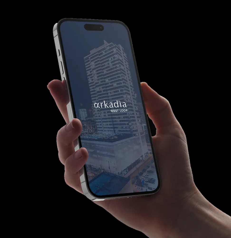 Arkadia West Loop branded resident app