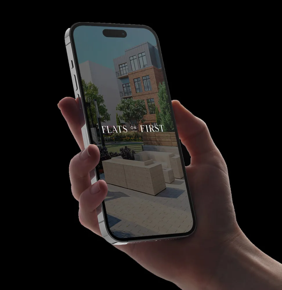 Flats on First branded resident app