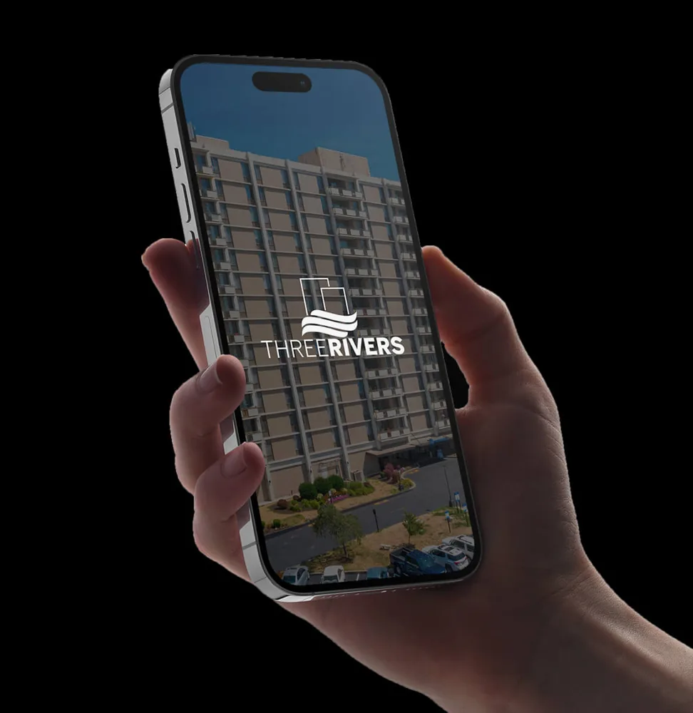 Three Rivers branded resident app