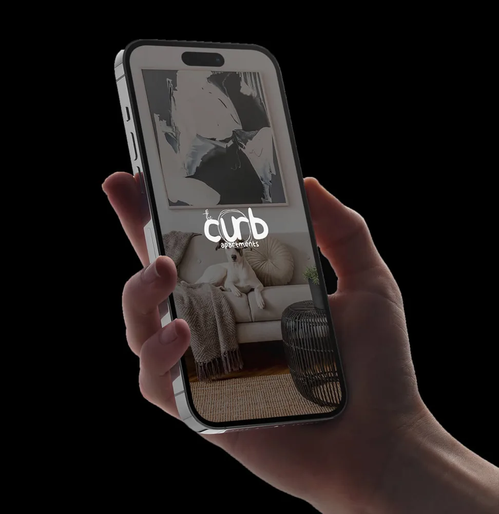 The Curb Norwalk branded resident app