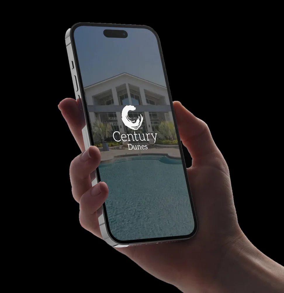 Century Dunes branded resident app