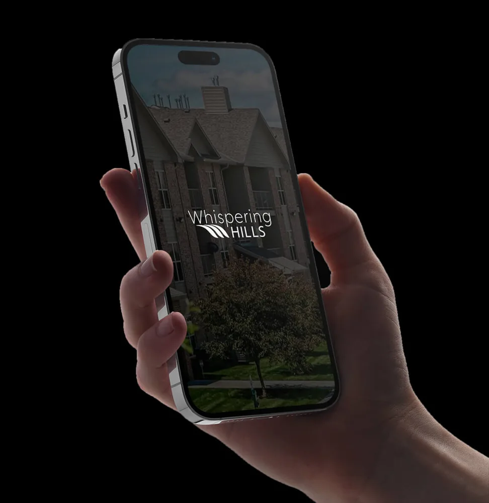 Whispering Hills branded resident app