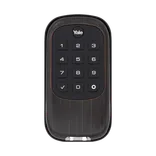 Yale Real Living Key-Free Push-Button Deadbolt, Z-Wave (YRD110-ZW)