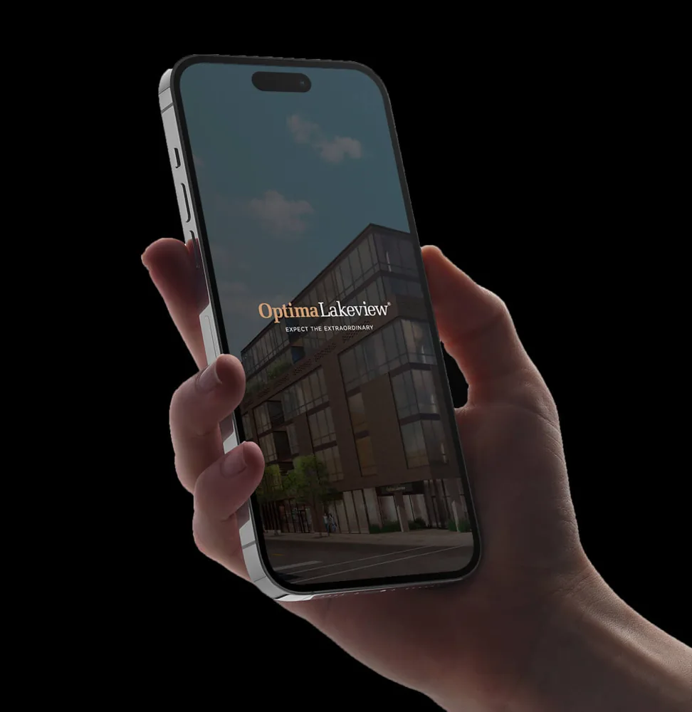 Optima Lakeview branded resident app