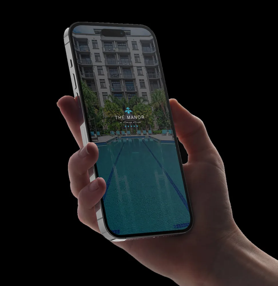 The Manor at Flagler Village branded resident app