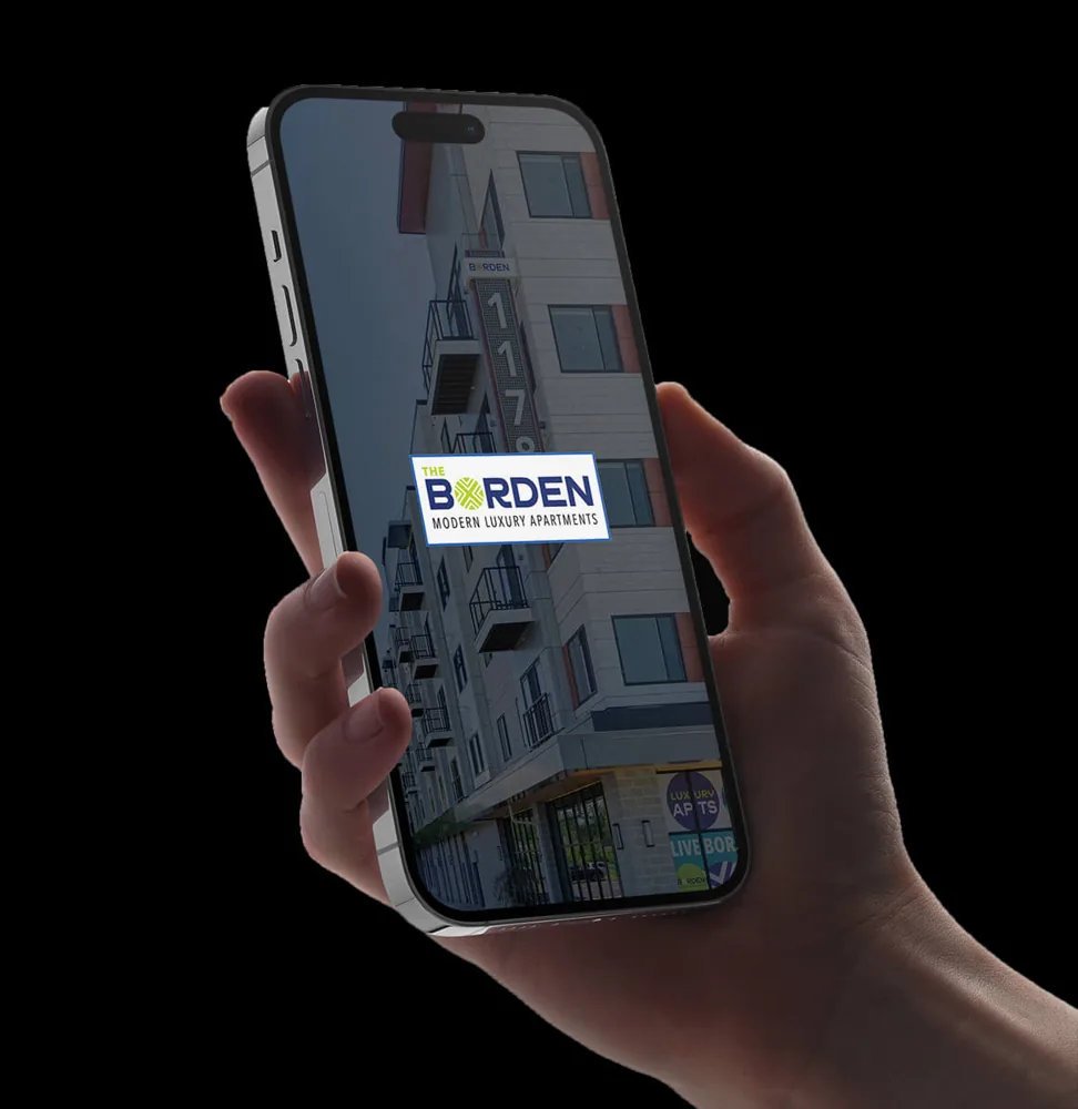 The Borden branded resident app