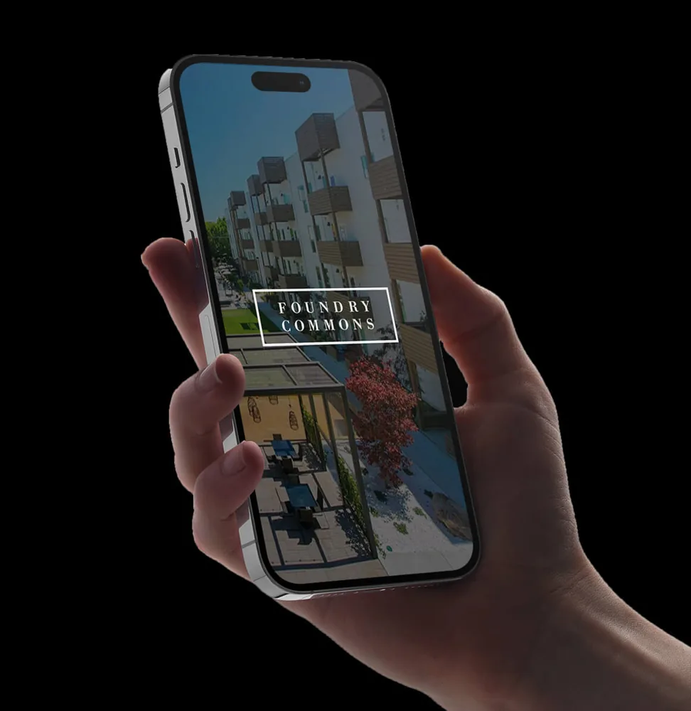 Foundry Commons branded resident app