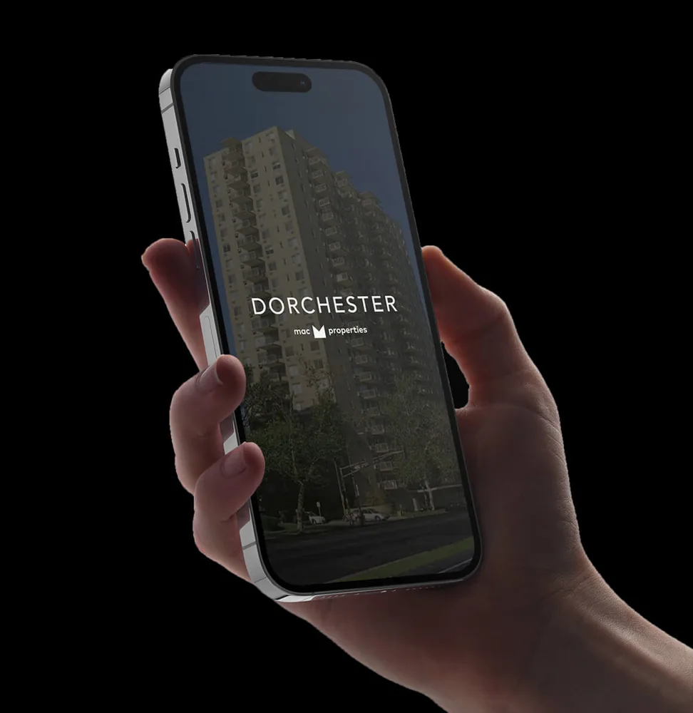 Dorchester branded resident app
