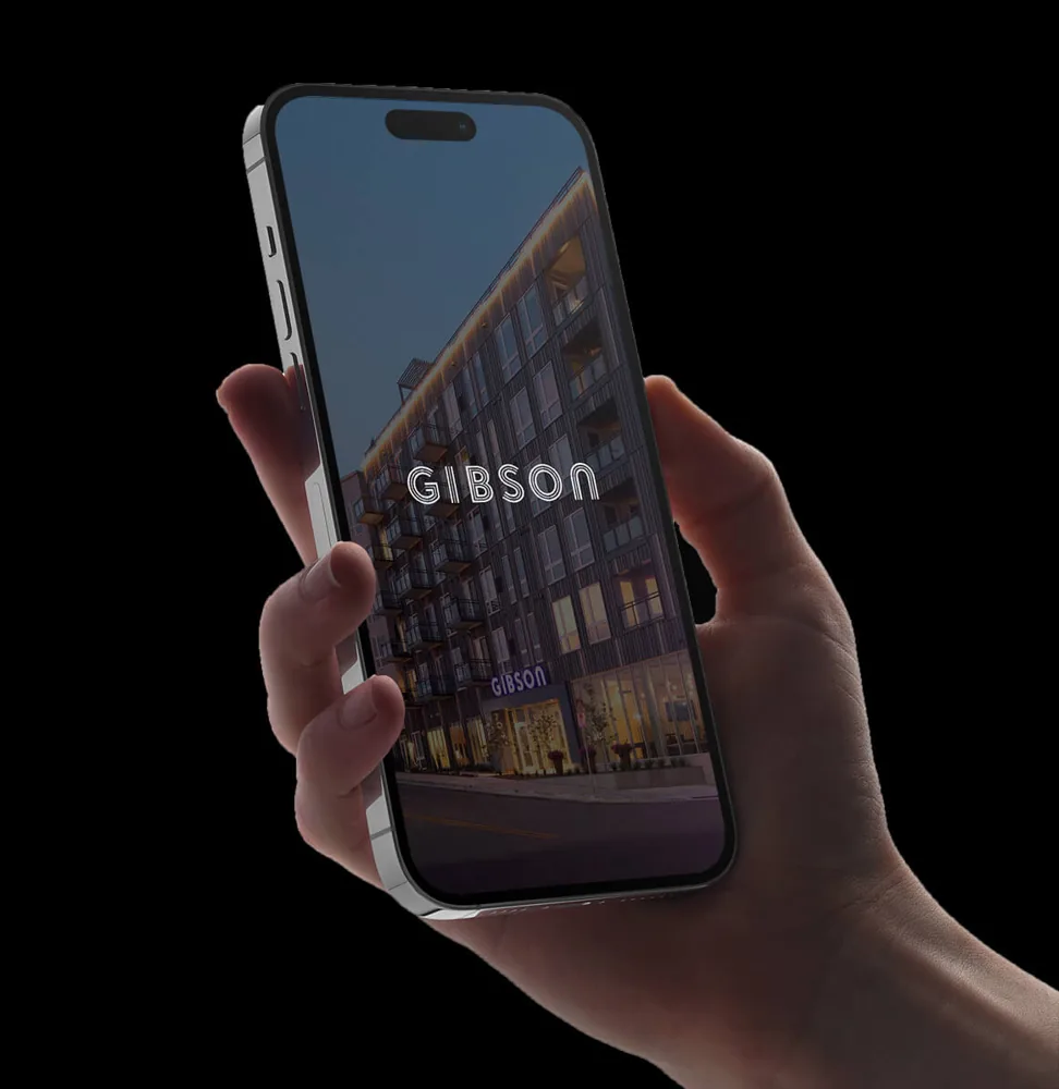 Gibson branded resident app