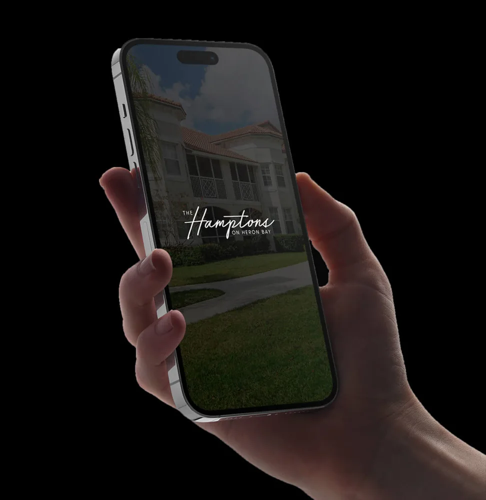 Hamptons on Heron Bay branded resident app