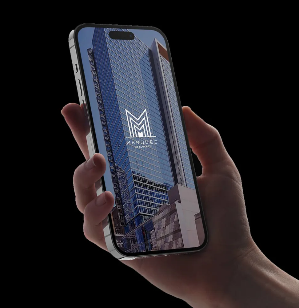 Marquee at Block 37 branded resident app