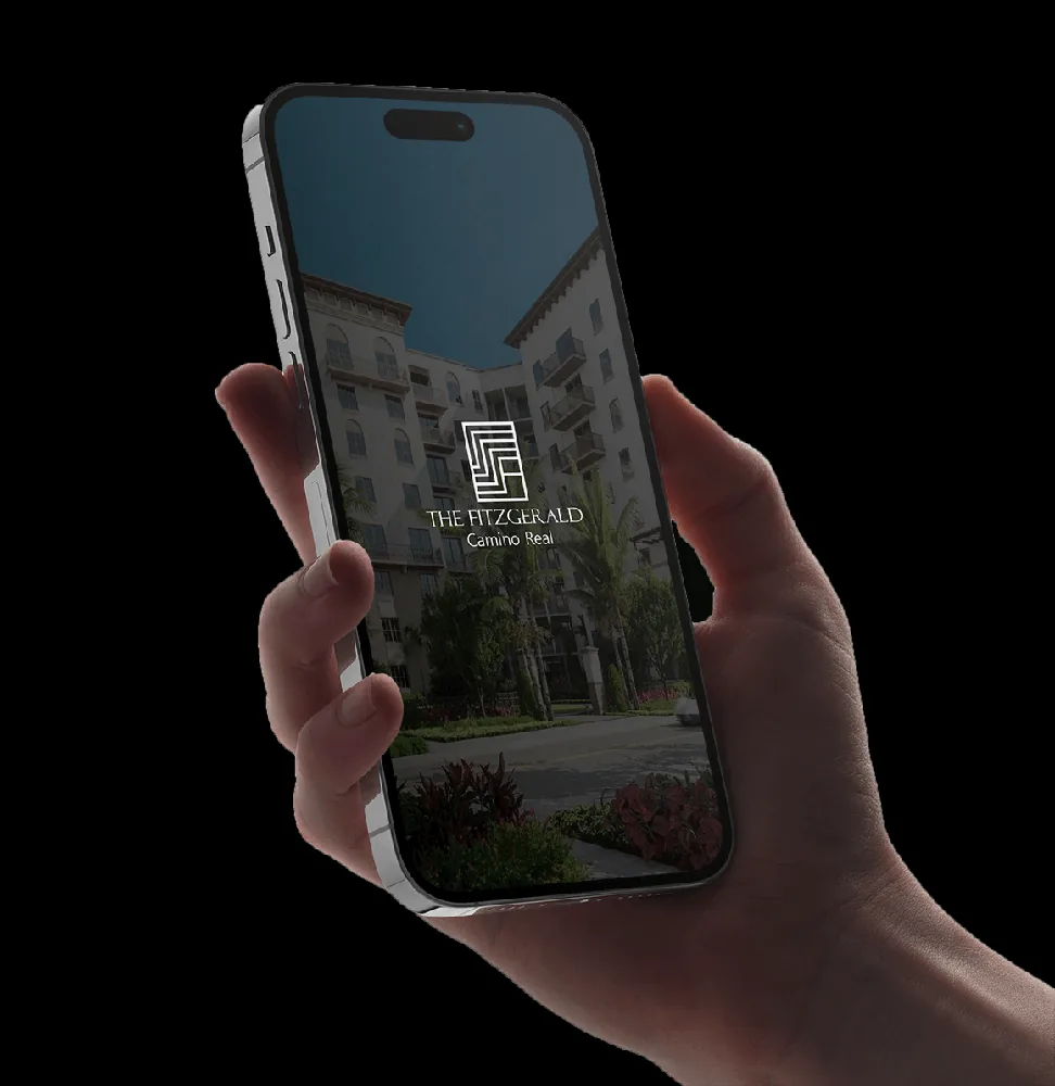 The Fitzgerald Camino Real branded resident app