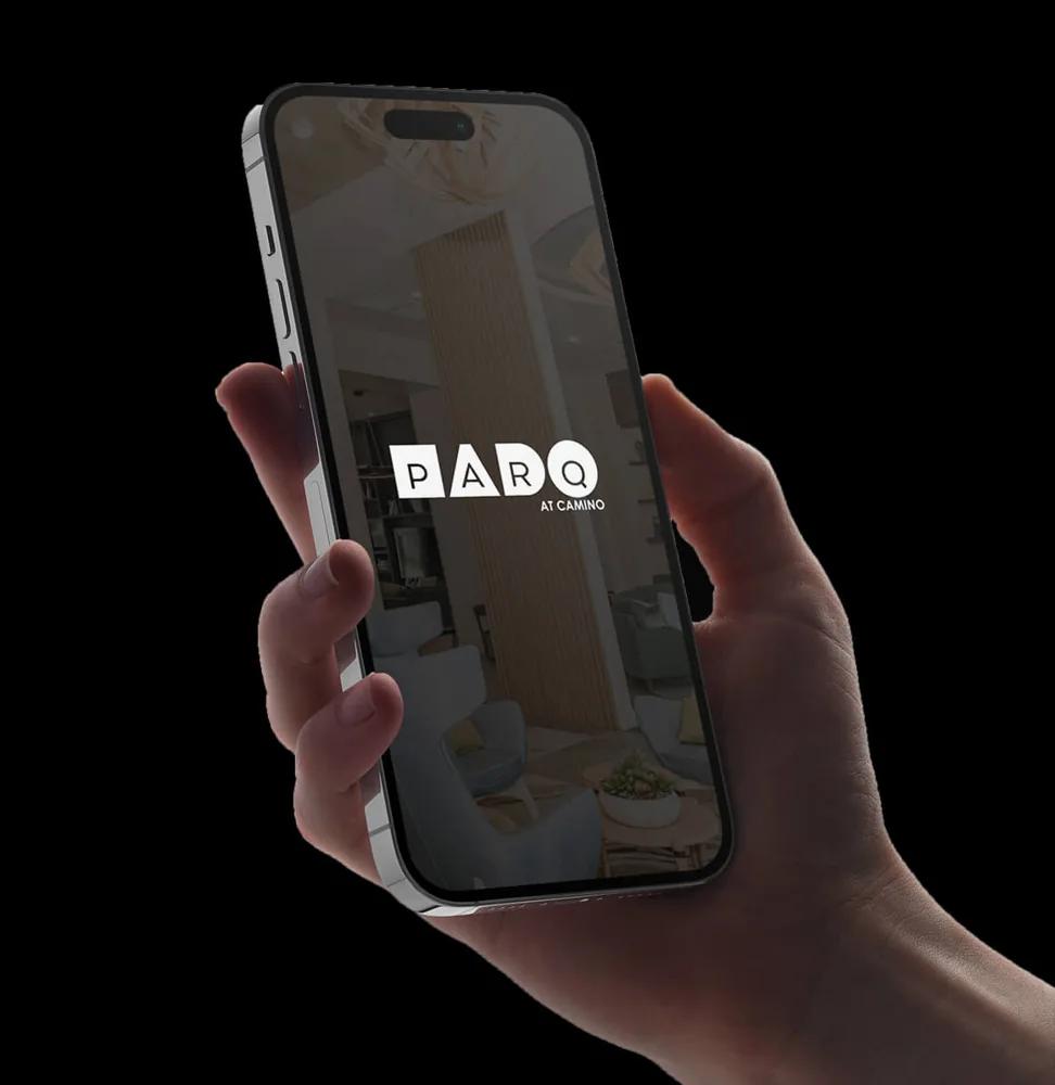 Parq at Camino branded resident app