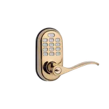 Yale Real Living Push Button Lever Lock with Z-Wave (YRL210-ZW)