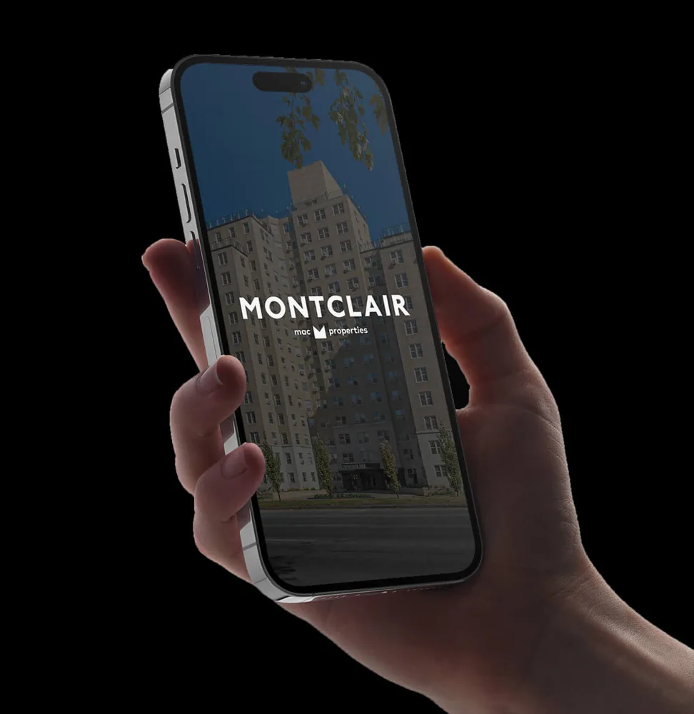 Montclair on the Park branded resident app