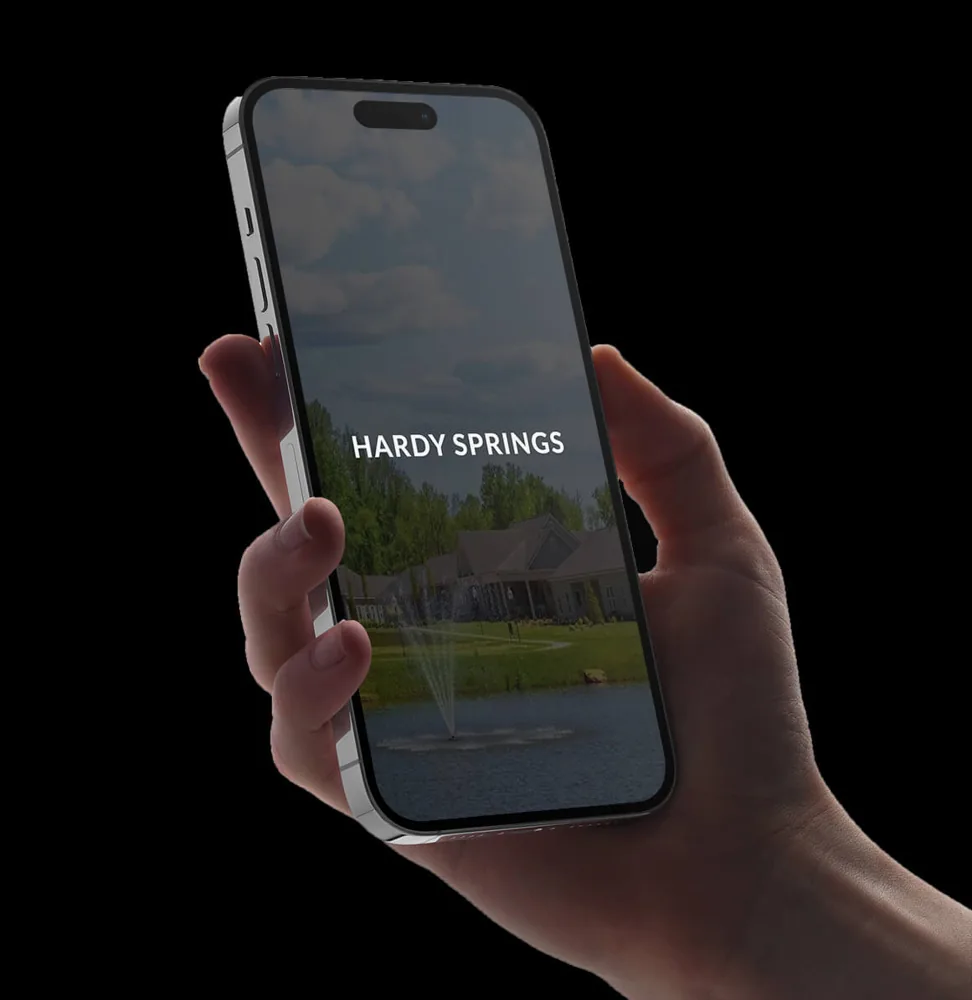 Hardy Springs branded resident app