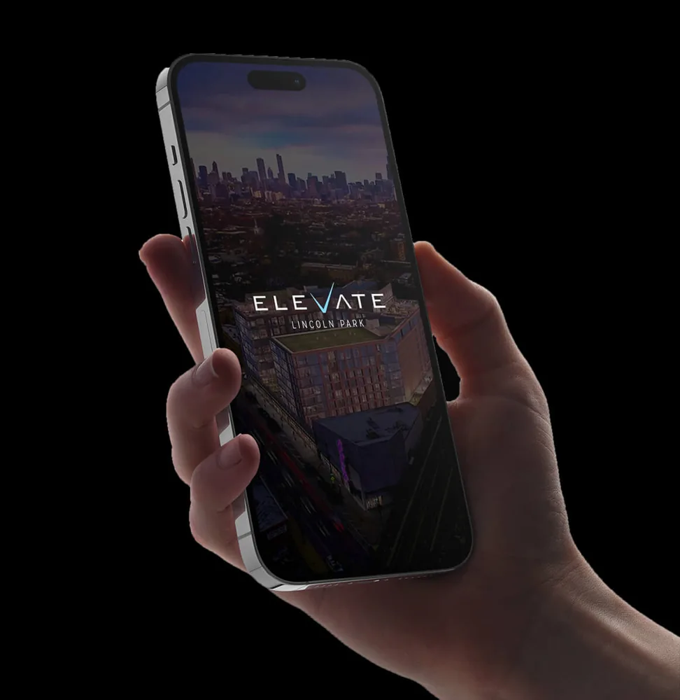 Elevate Lincoln Park branded resident app