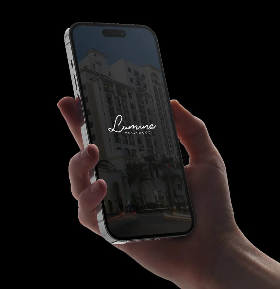 Lumina Hollywood branded resident app