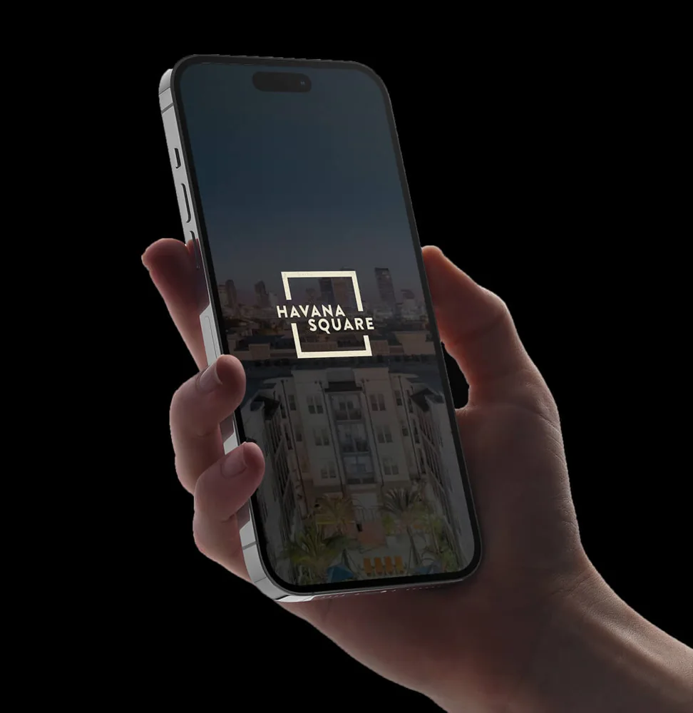 Havana Square branded resident app