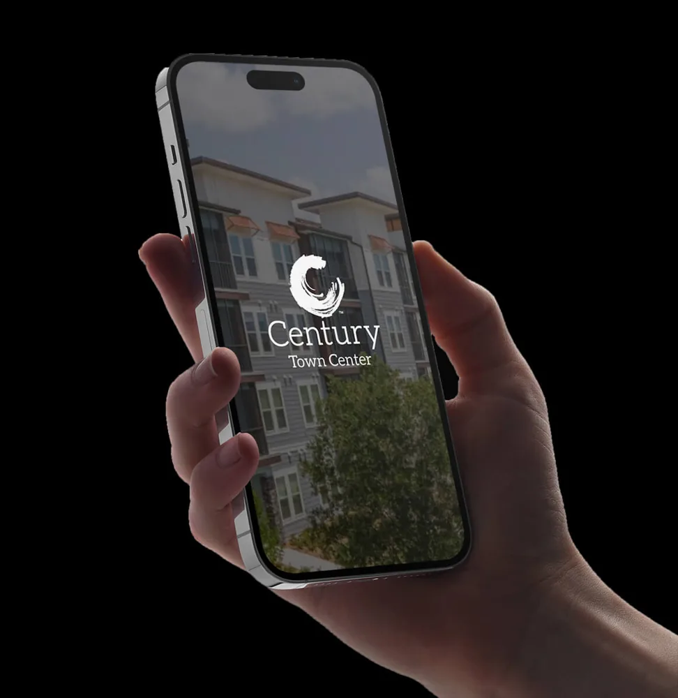 Century Town Center branded resident app