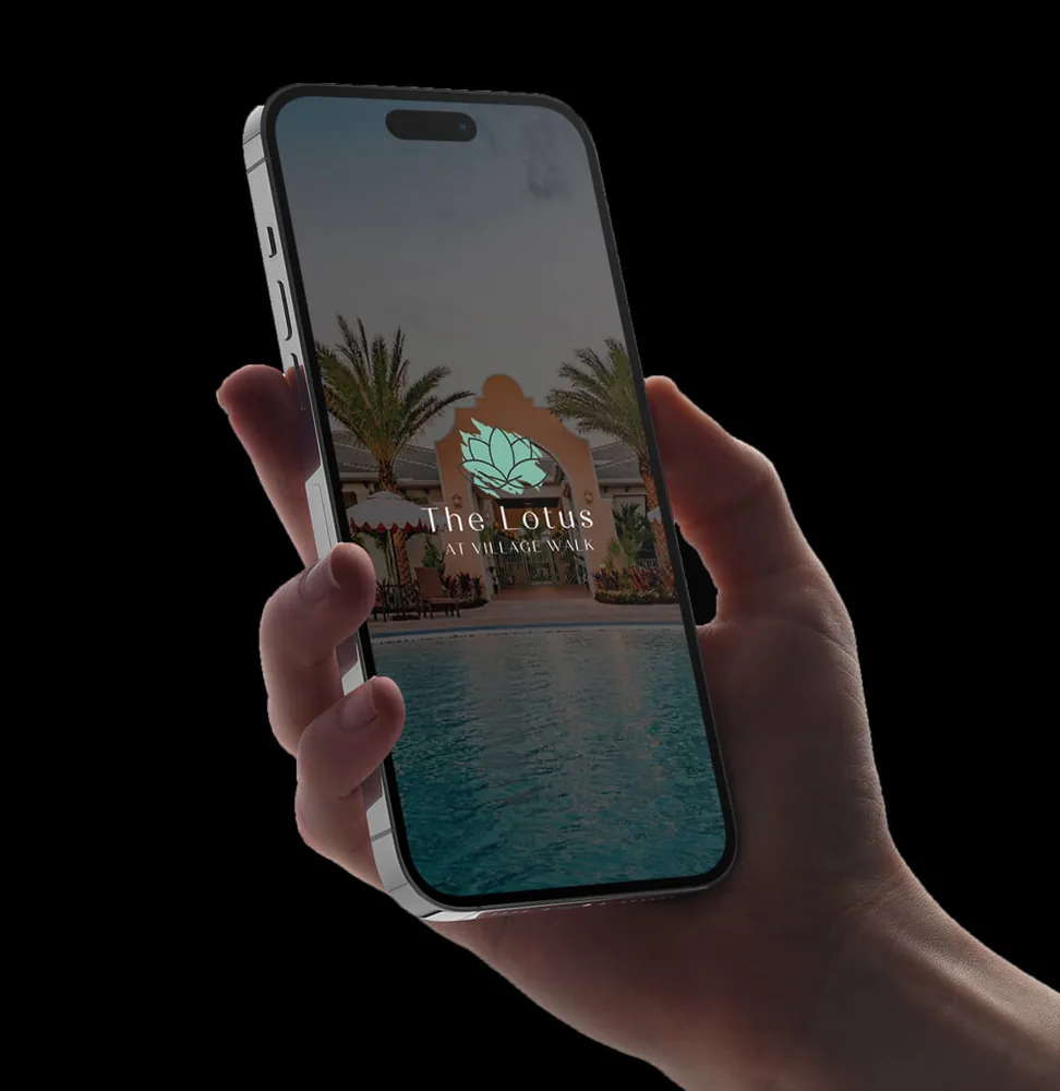 The Lotus at Village Walk branded resident app