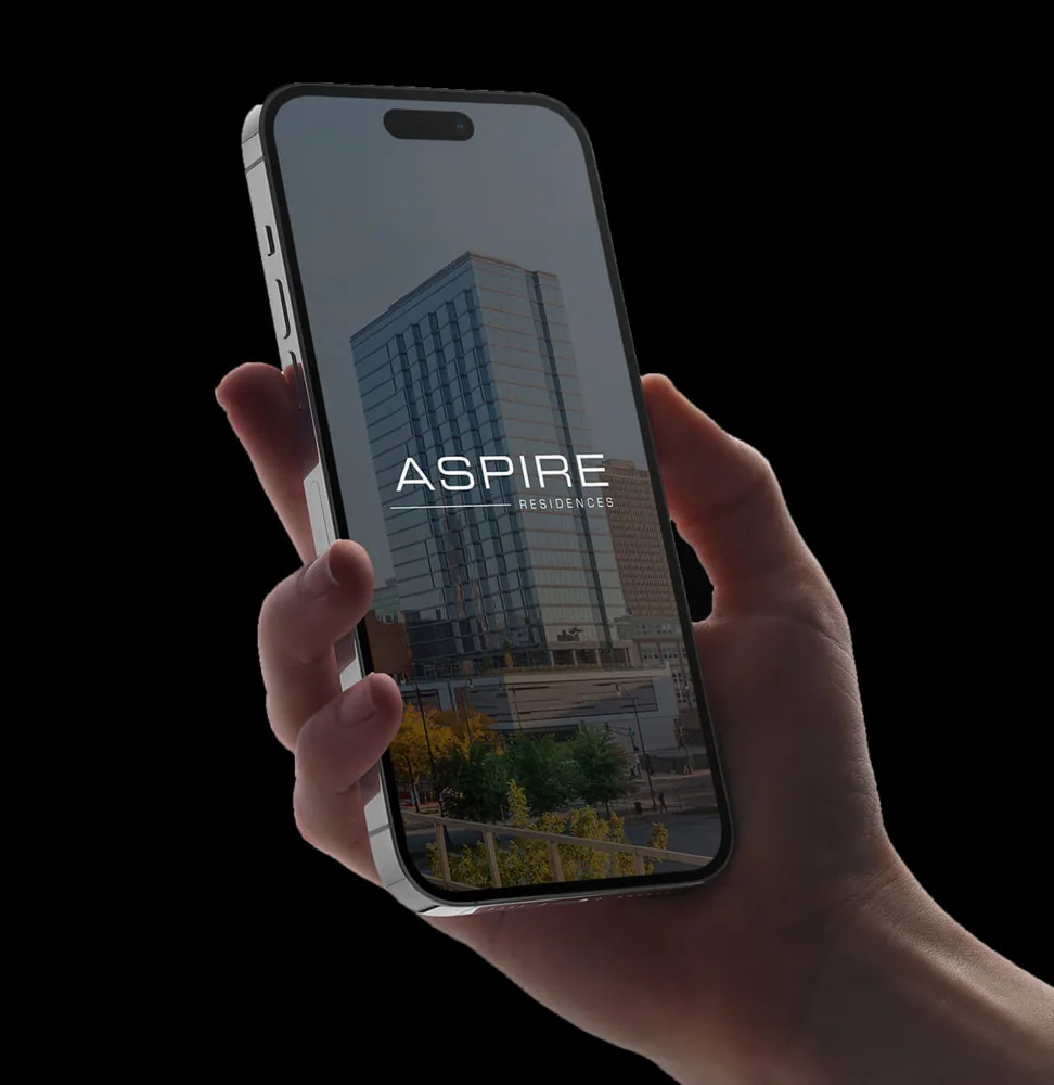 Aspire Residences branded resident app