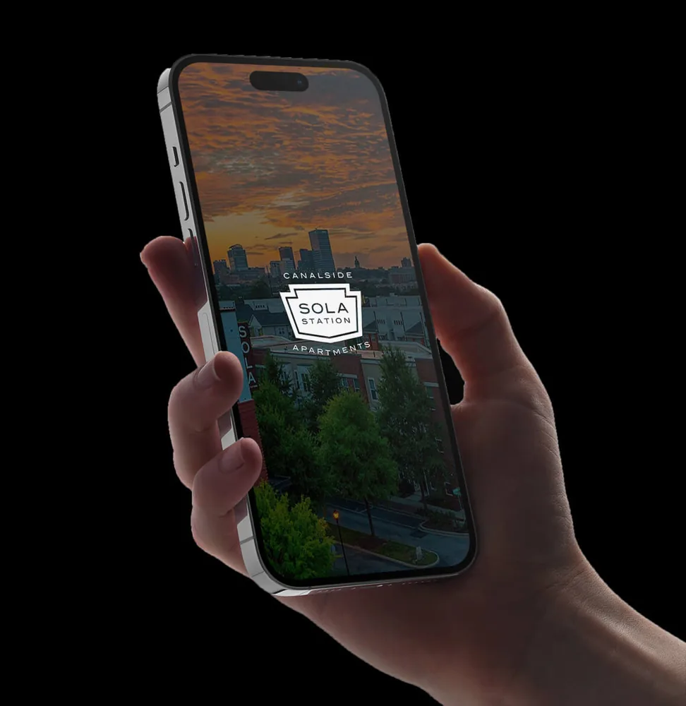 Sola Station branded resident app