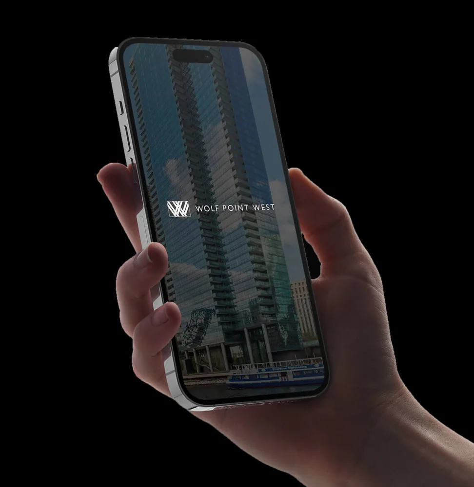 Wolf Point West branded resident app