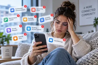 Multifamily Notification Fatigue: How to Reduce Resident Message Overload